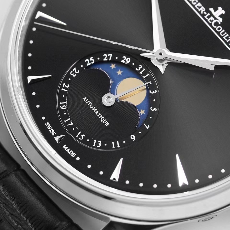 Jaeger-LeCoultre Master Ultra Thin Moon Automatic Watch, Multiple Dial & Case Color Options
