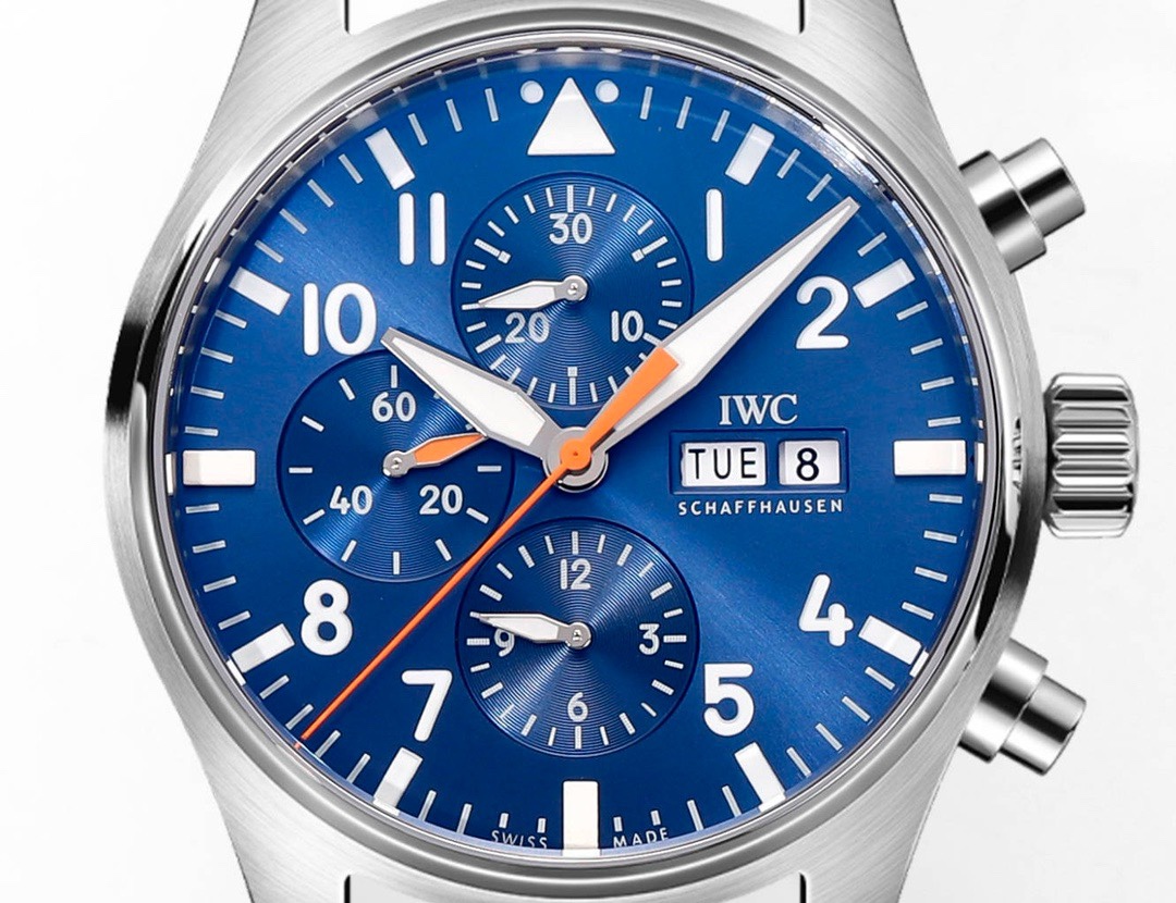 IWC Portuguese Chronograph Watch, New Men's Wristwatch for Business & Daily Wear