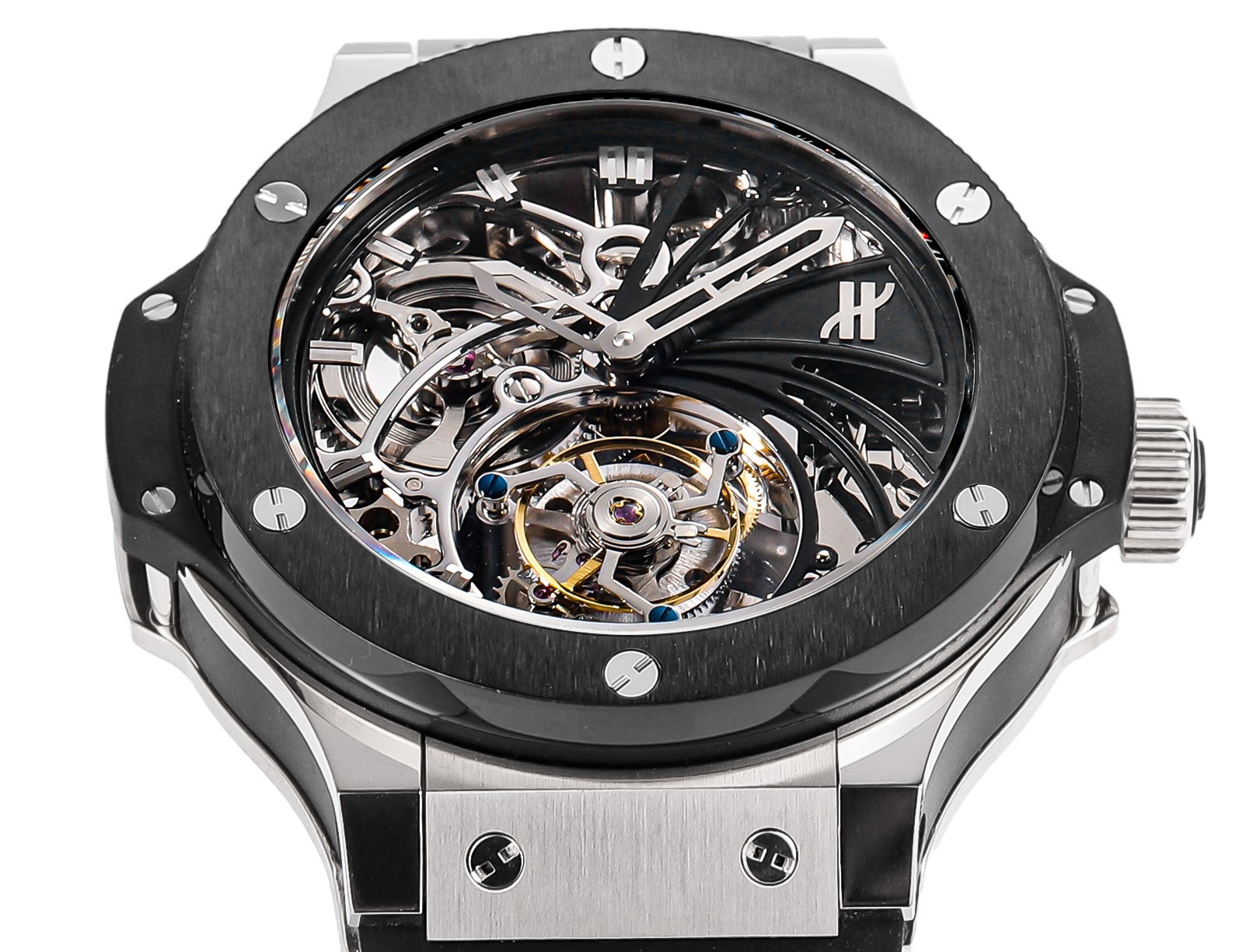 Hublot Big Bang V4 Upgraded True Tourbillon Watch 1:1 Super Clone