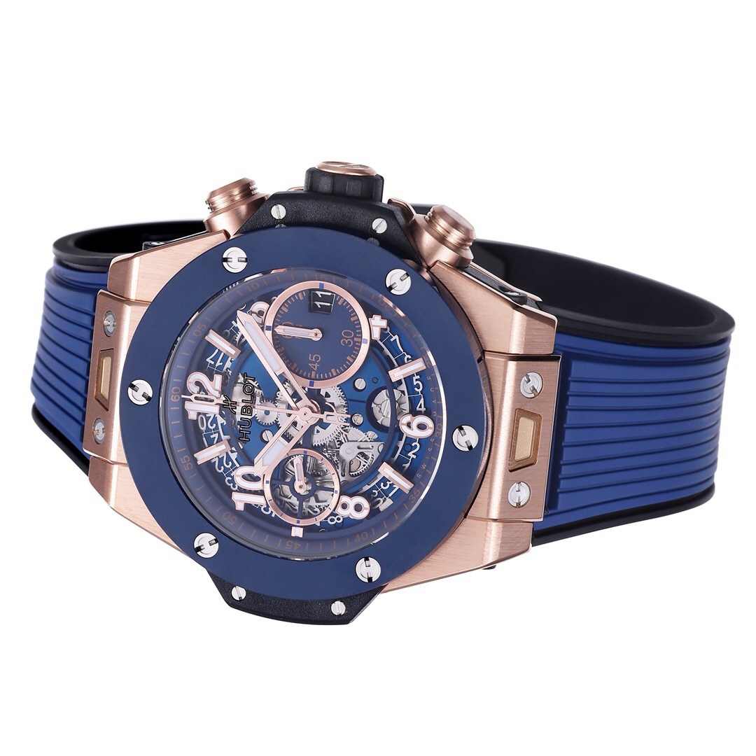 Hublot Big Bang Automatic Chronograph Watch 42mm Titanium Rubber Strap
