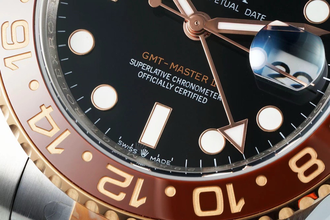 Rolex GMT Travel Watch 904L Steel Cal.3285 Movement