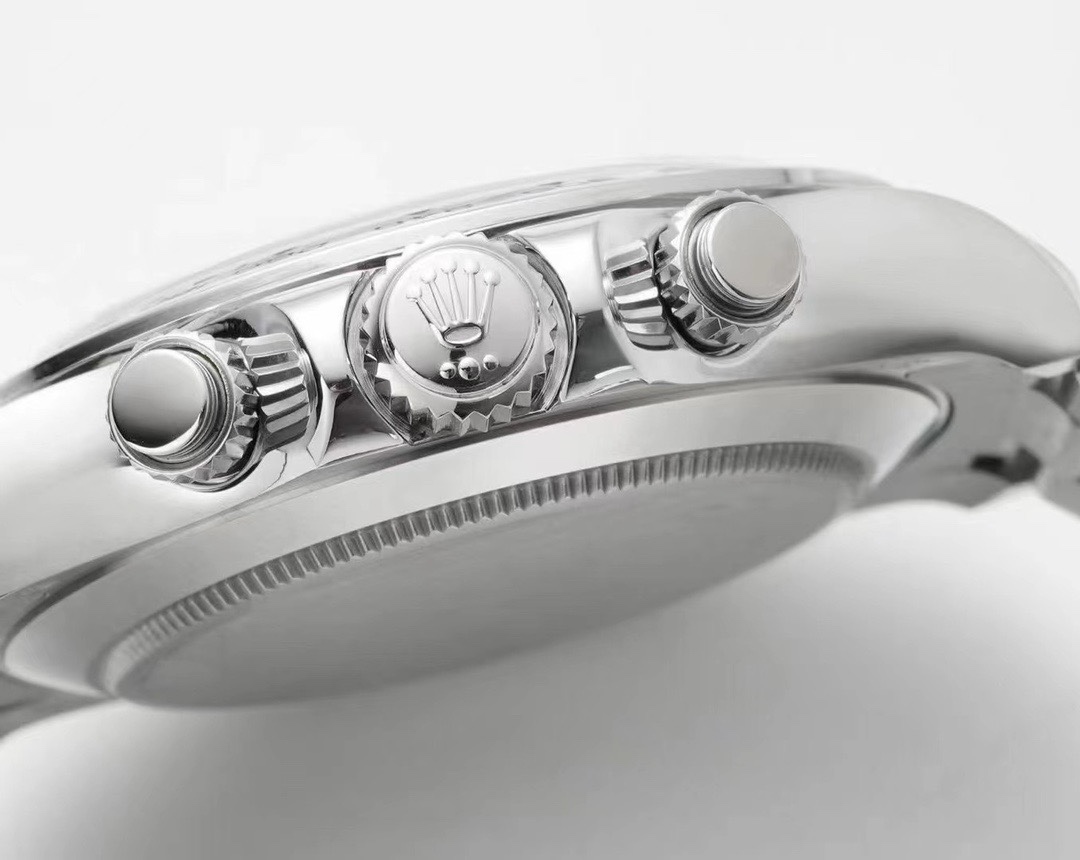 Rolex Cosmograph Daytona Chronograph Watch 40mm 904L Steel Ceramic Bezel Custom 7750 Movement