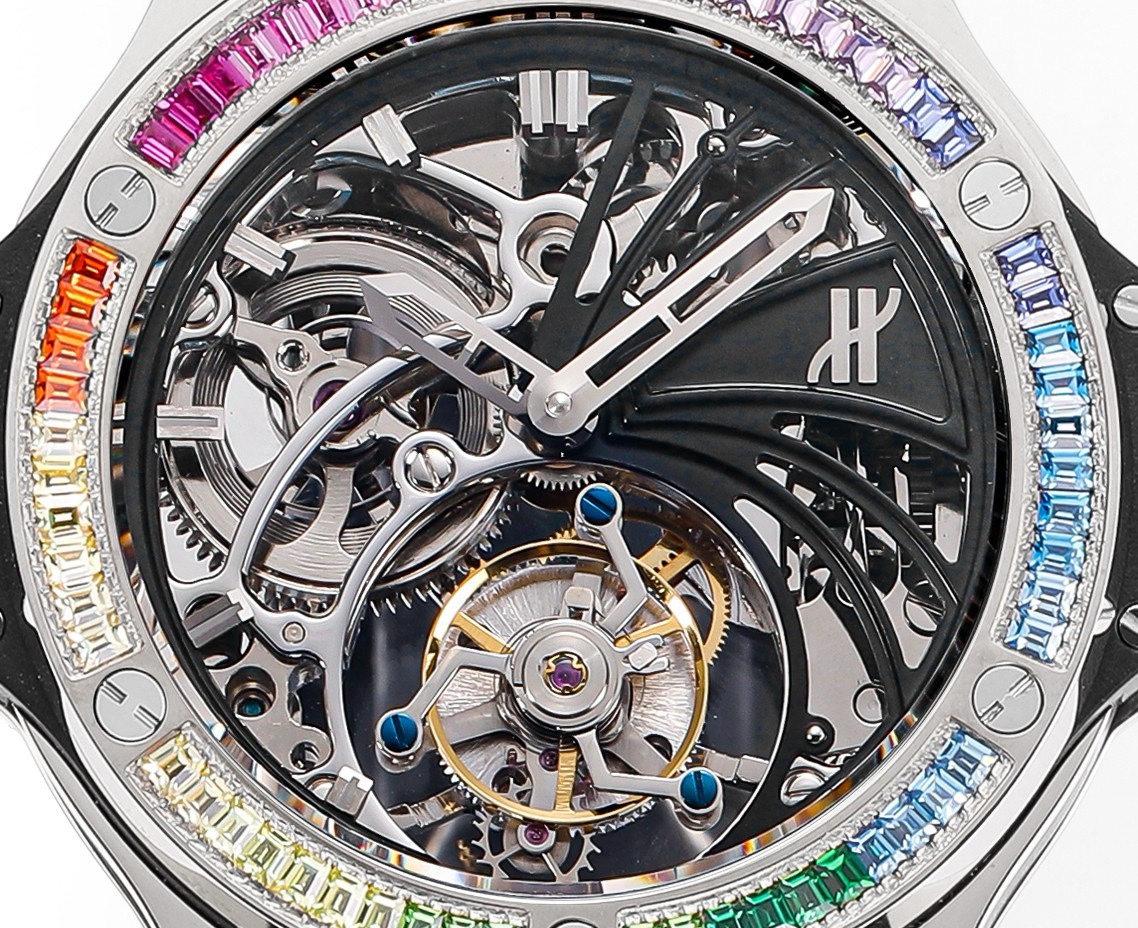 Hublot Big Bang V4 Upgraded True Tourbillon Watch 1:1 Super Clone