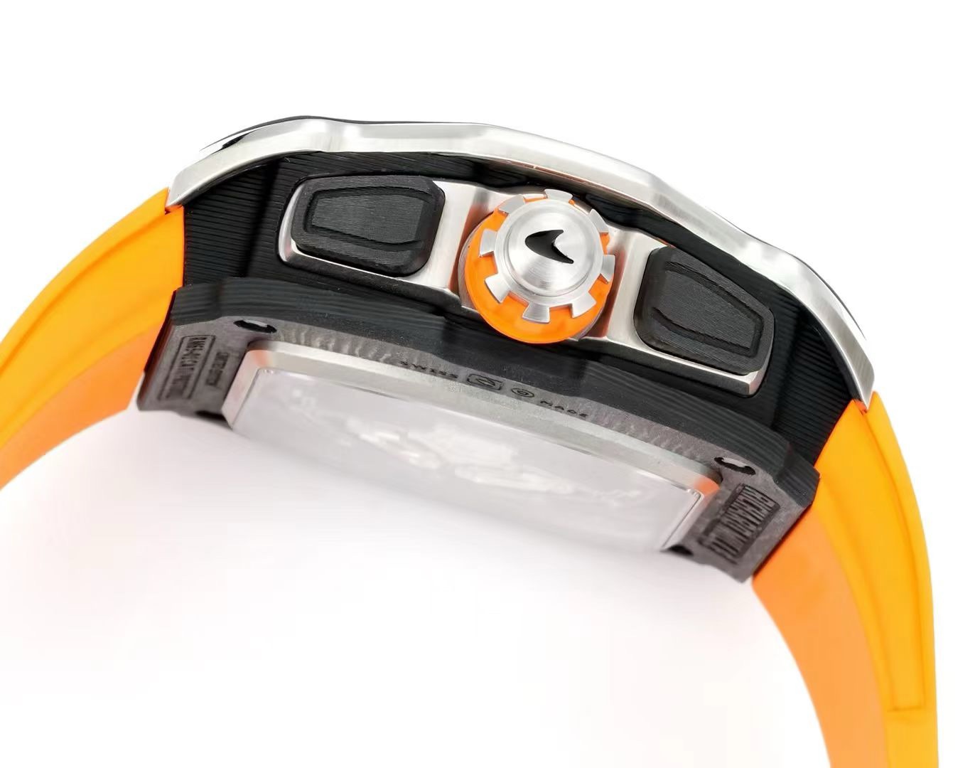 Richard Mille RM 65-01 McLaren W1 Automatic Chronograph Watch, Carbon TPT & Grade 5 Titanium Case