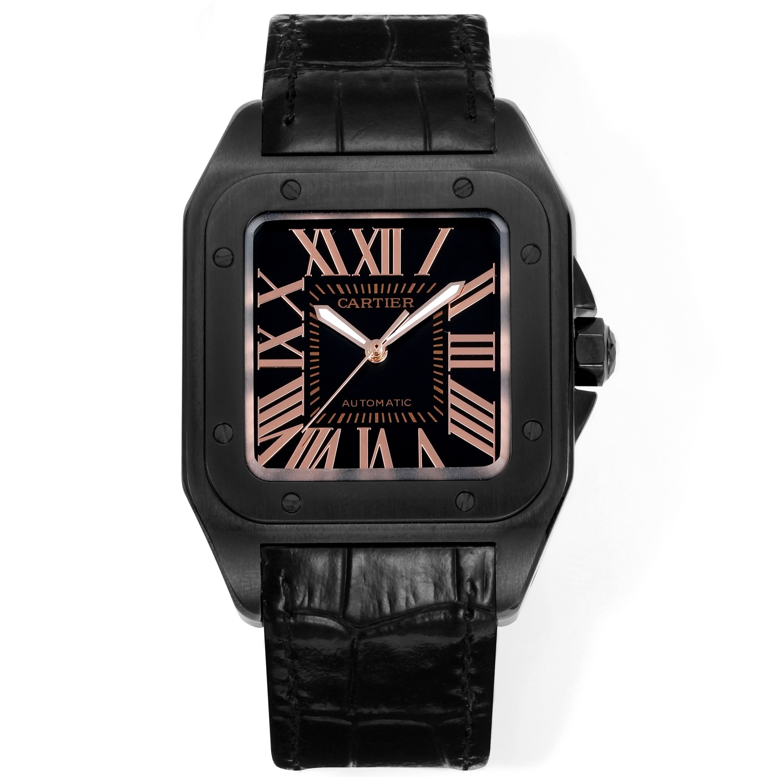 Cartier Santos 100th Anniversary Ladies Automatic Watch, 35.6mm