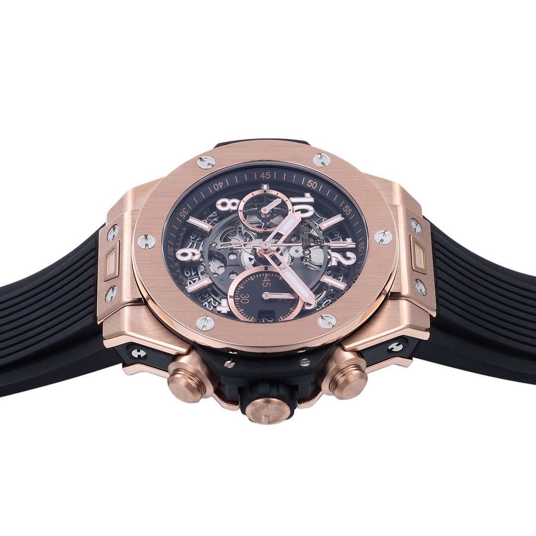 Hublot Big Bang Automatic Chronograph Watch 42mm Titanium Rubber Strap