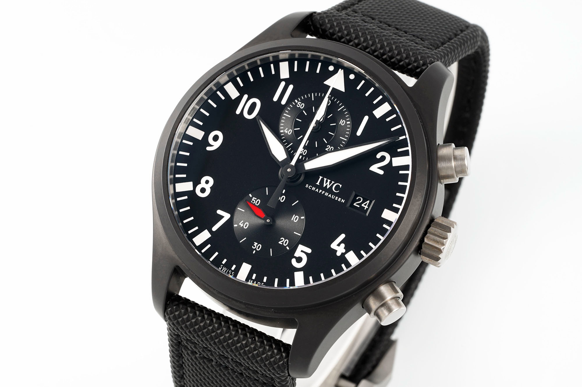 IWC Da Vinci Chronograph Watch 42mm | Modified Cal.89361 Integrated Movement Full Working Functions
