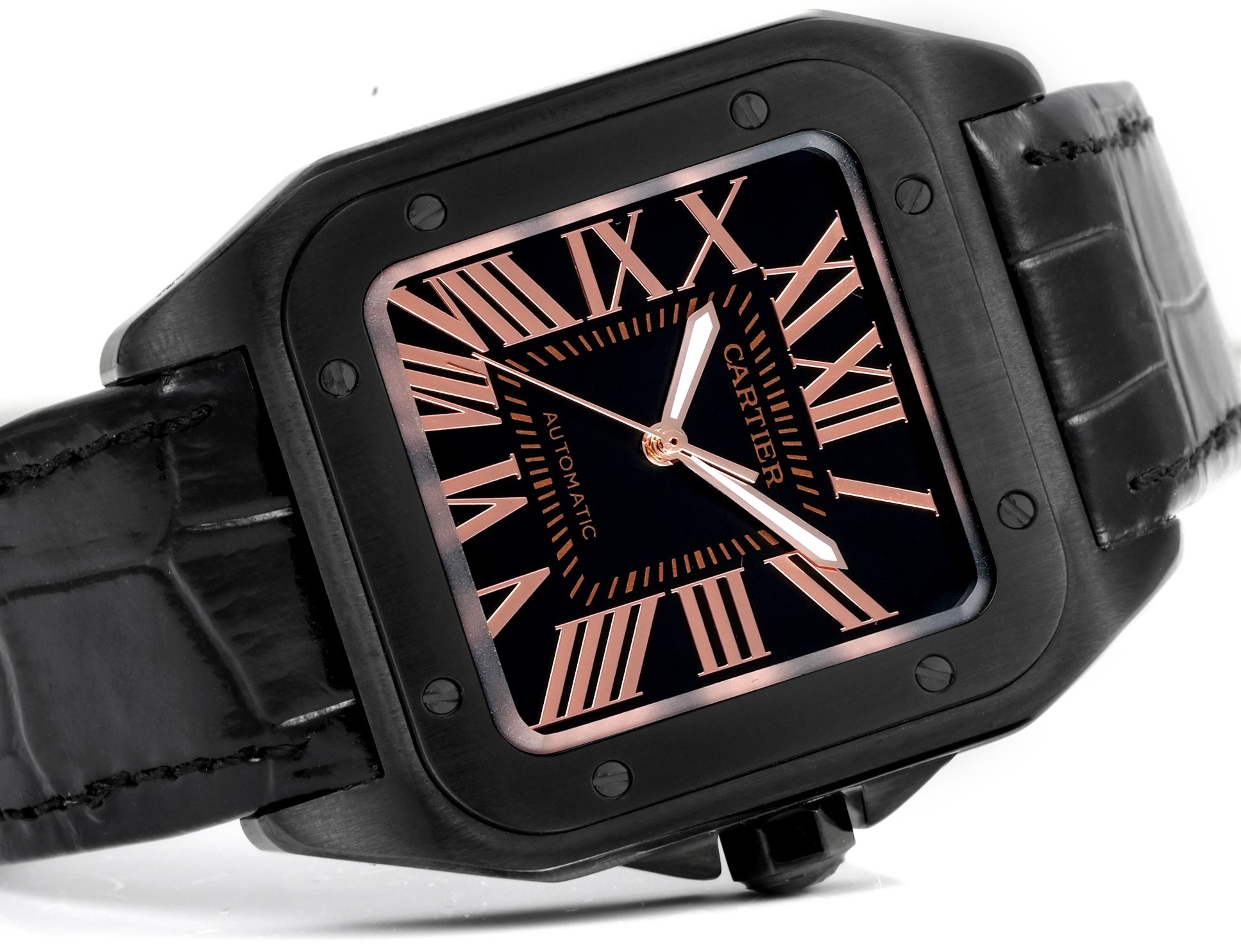 Cartier Santos 100th Anniversary Ladies Automatic Watch, 35.6mm