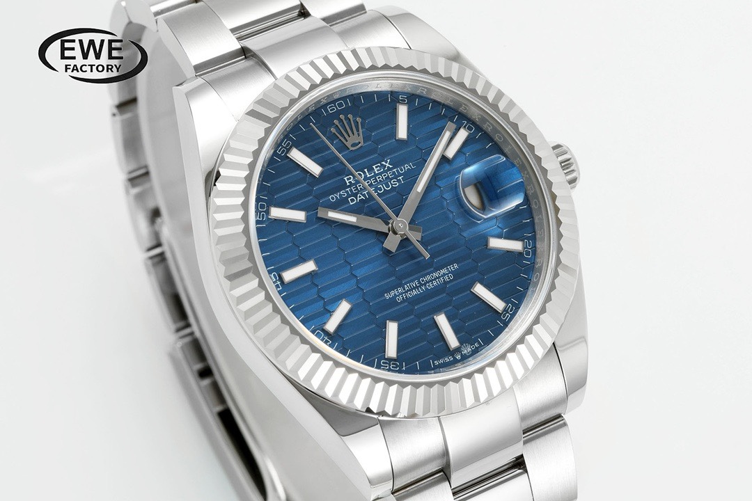 Rolex EWE Factory Datejust 41mm Men Watch, 3235 Automatic Movement, 904L Steel