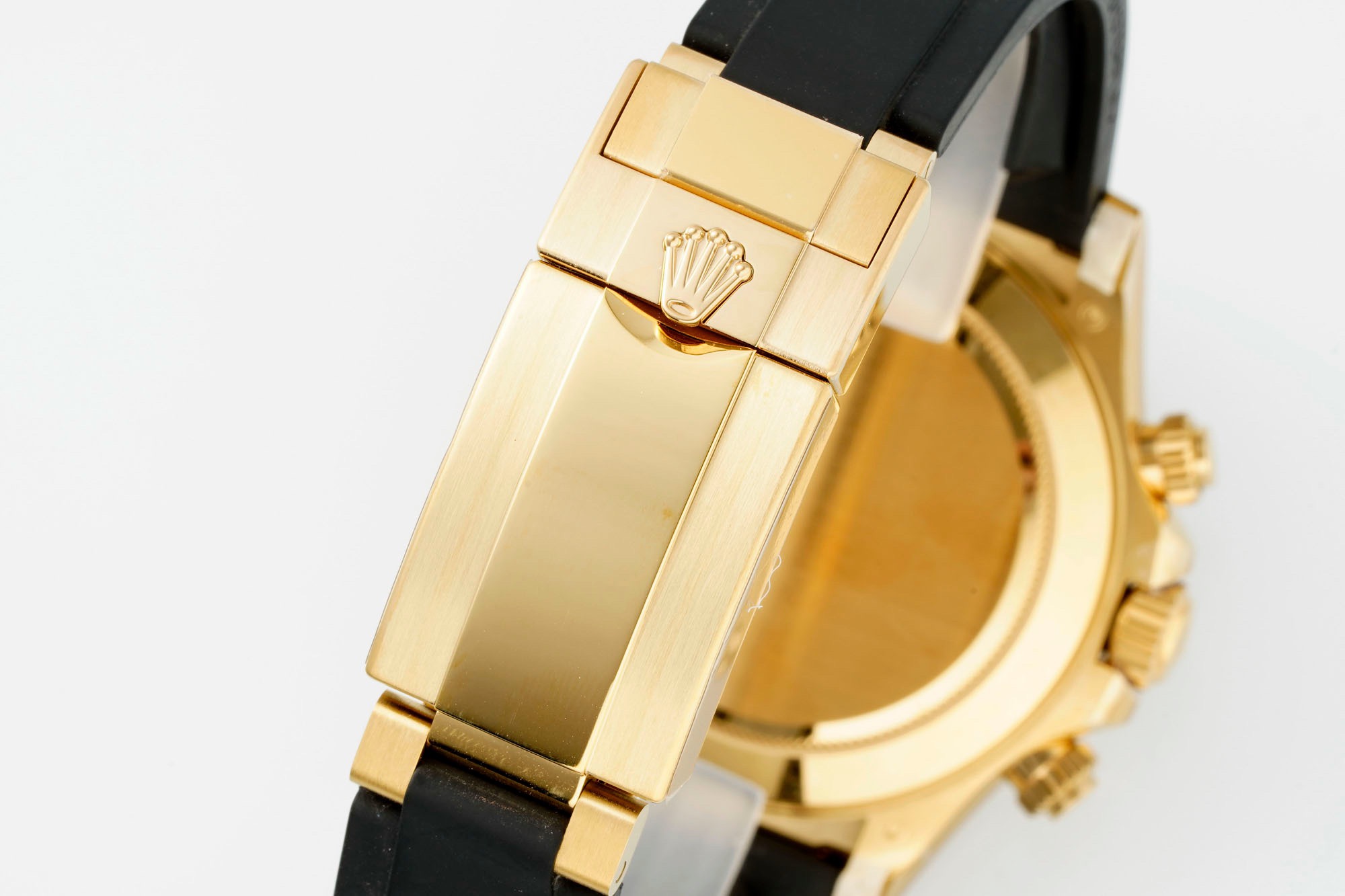 Rolex PPM Tiger Eye Moissanite Chronograph