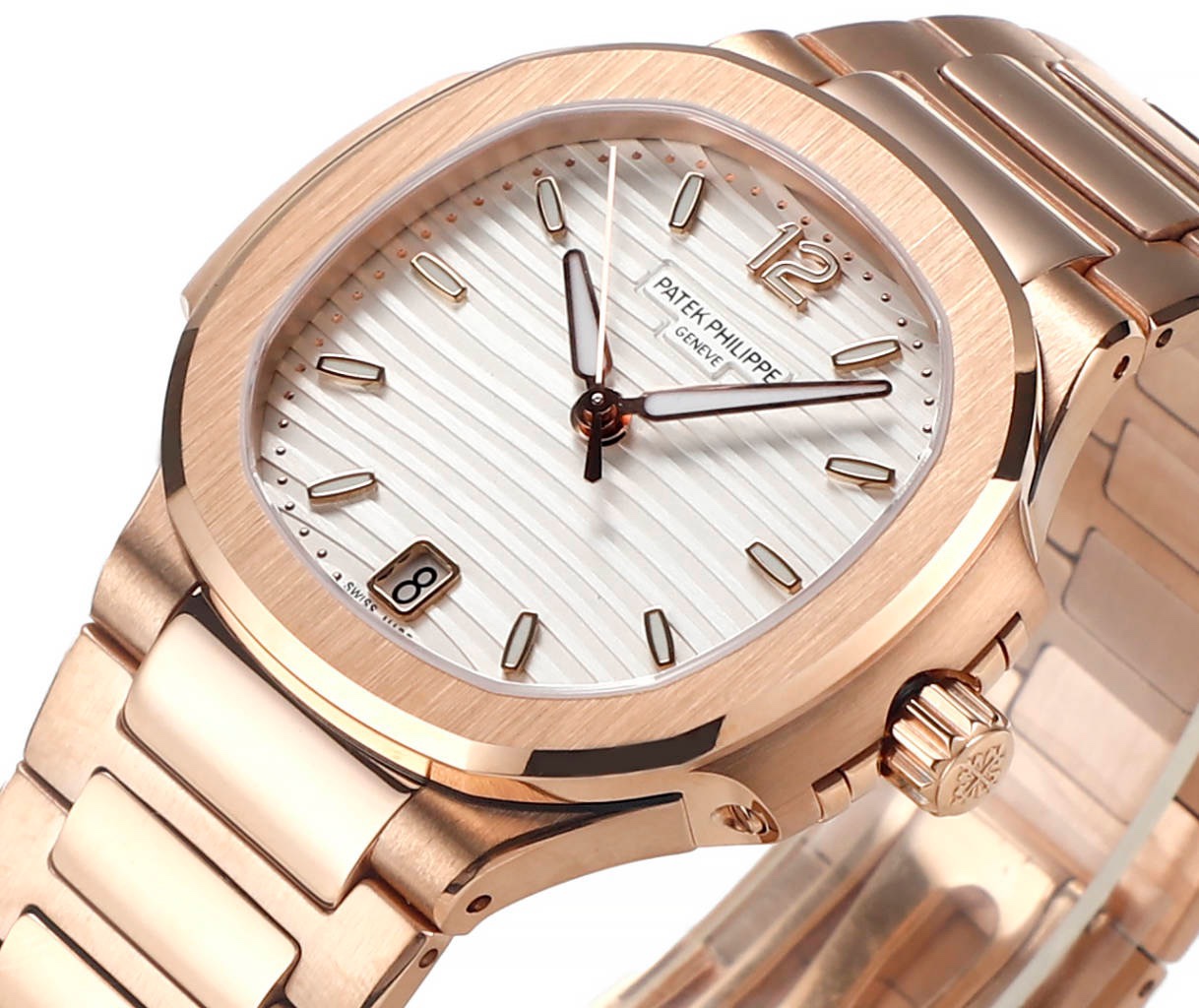 Patek Philippe Nautilus 7118 Ladies Watch | Custom Cal.324SC