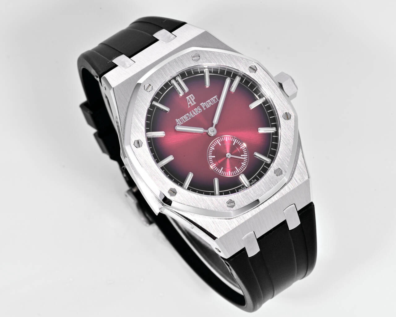 Audemars Piguet Royal Oak 42mm Men Automatic Watch, Rubber Strap, Multi Dials