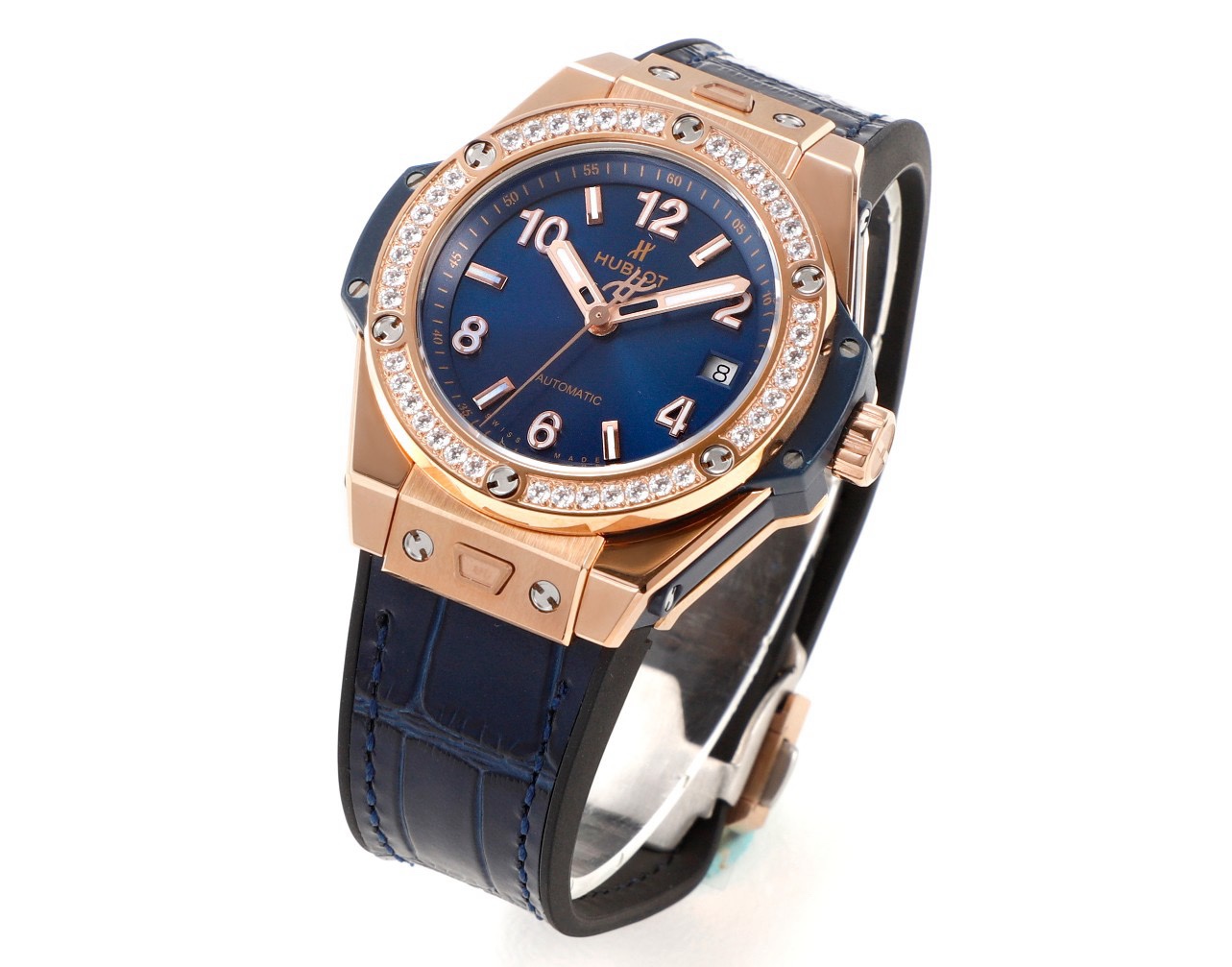 Hublot Big Bang One Click Rainbow 39mm Automatic Ladies Watch