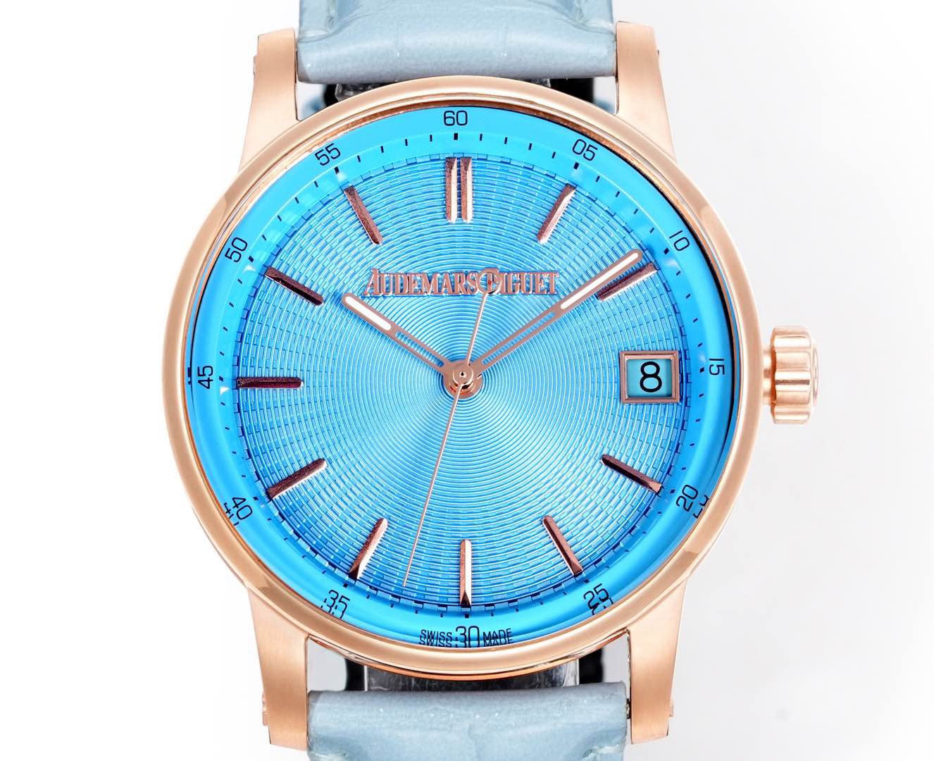 Audemars Piguet Royal Oak APK Factory CODE15210 CODE11.59 Blue Dial Automatic Watch