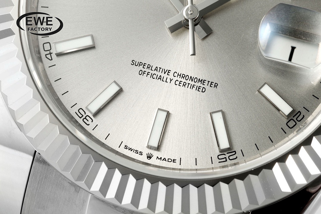 Rolex EWE Factory Datejust 41mm Men Watch, 3235 Automatic Movement, 904L Steel