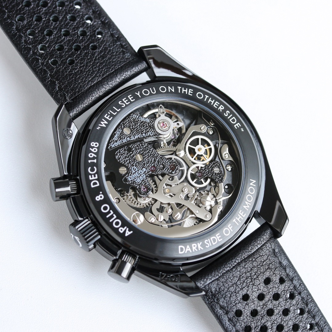 OMEGA Speedmaster Second Generation Apollo 8 Watch, Limited Edition Men's Mechanical Chronograph Watch