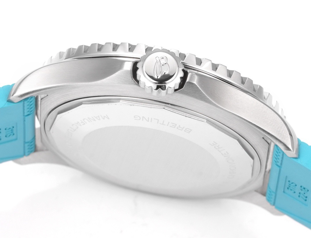 BREITLING Superocean 42mm Dive Watch, GR Factory Version Luminous Dial Ceramic Bezel Rubber Strap Multiple Colors
