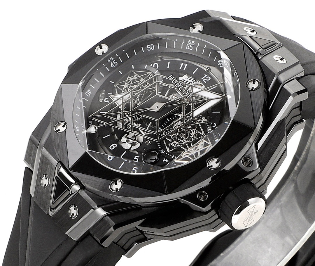 Hublot Big Bang Sang Bleu II Watch | Colored Ceramic Case, Modified HUB1240 Movement