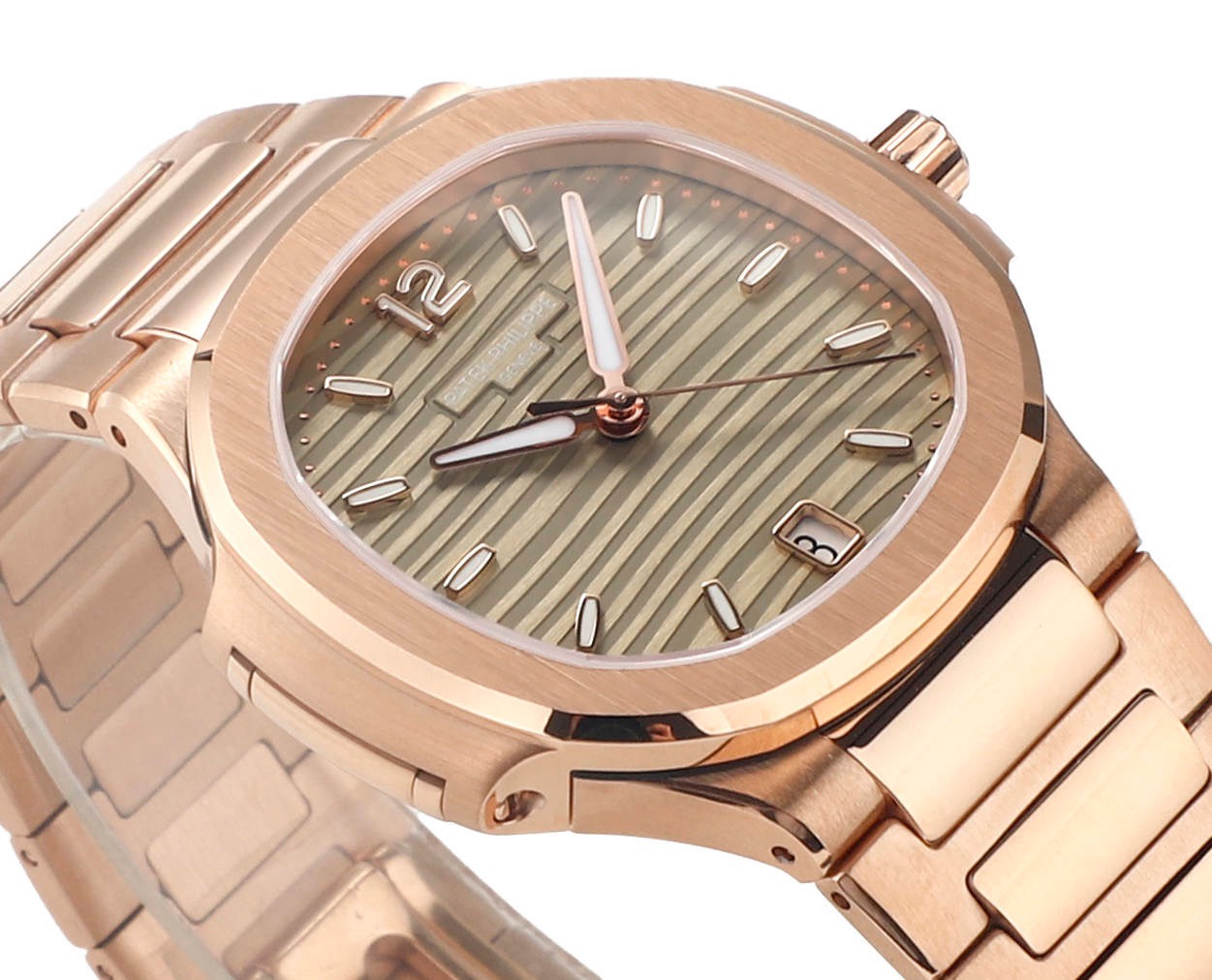 Patek Philippe Nautilus 7118 Ladies Watch | Custom Cal.324SC