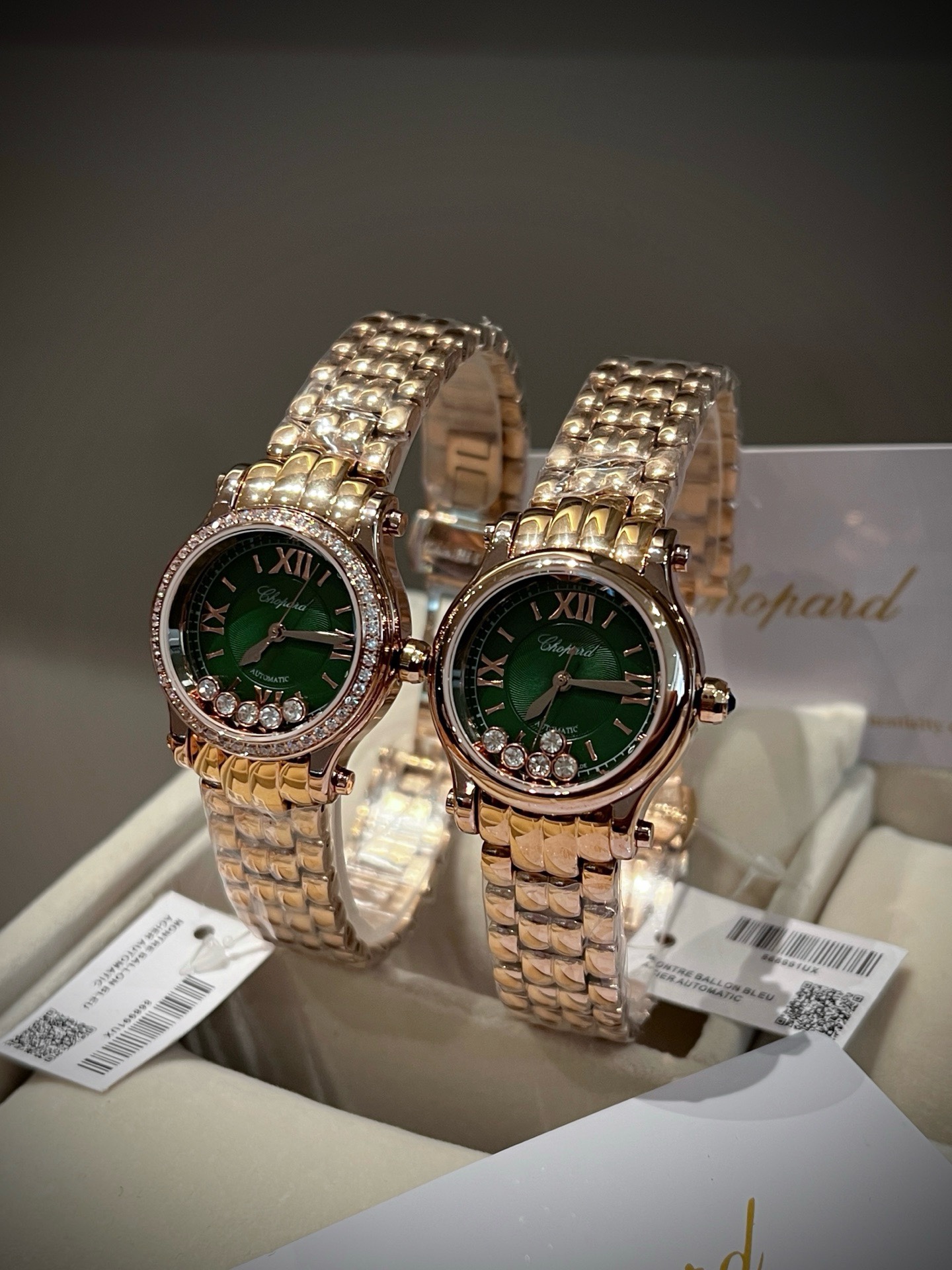 Chopard Happy Diamonds Women Watch 30mm, Stainless Steel Bracelet Fashion Watch