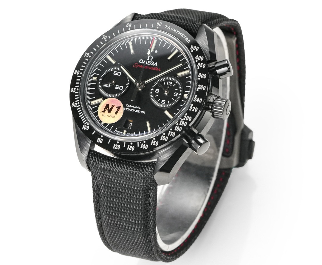 Omega Speedmaster Dark Side of the Moon Full Ceramic Chronograph | N1 Factory Cal.9300 Automatic Watch 44.25mm