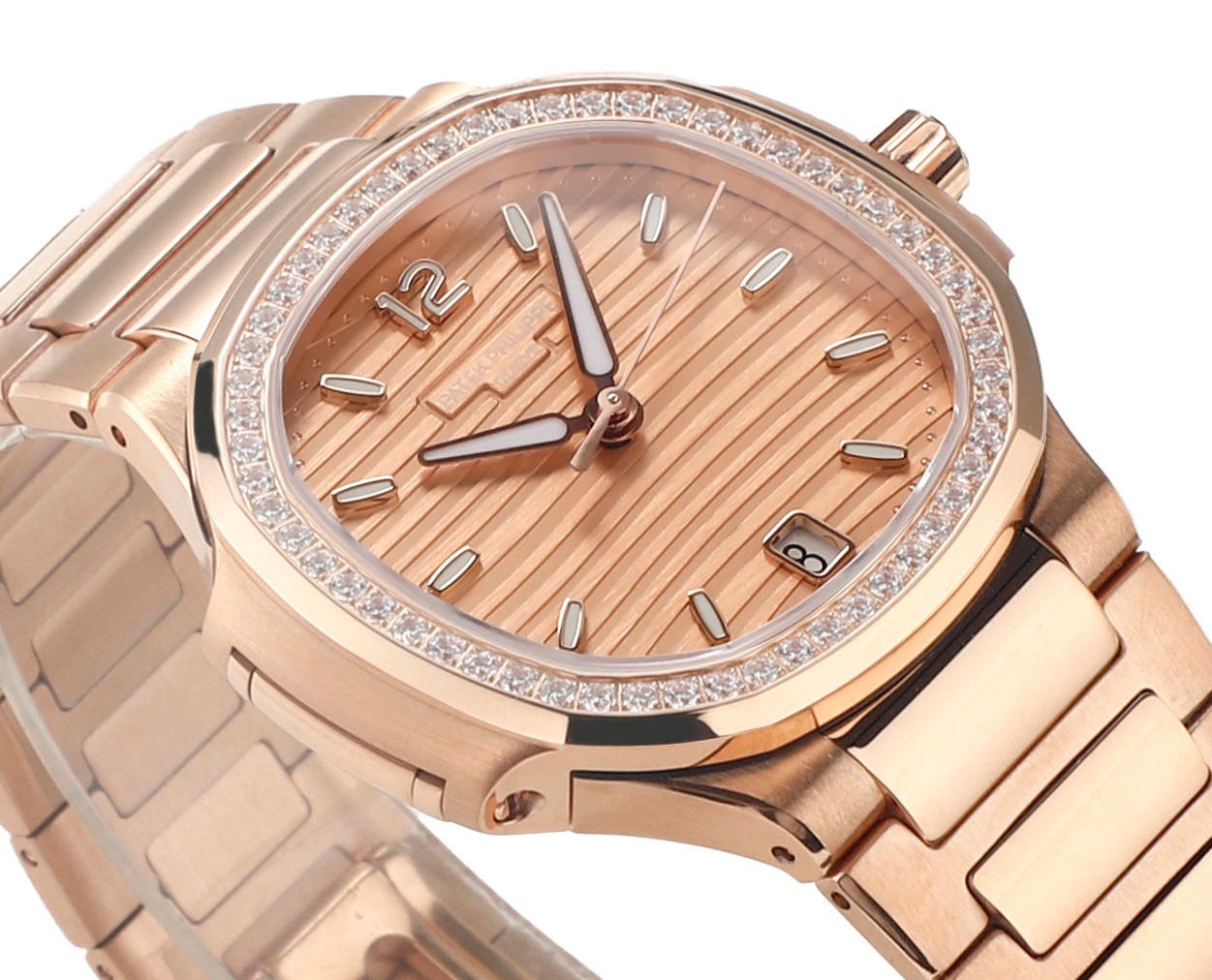Patek Philippe Nautilus 7118 Ladies Watch | Custom Cal.324SC