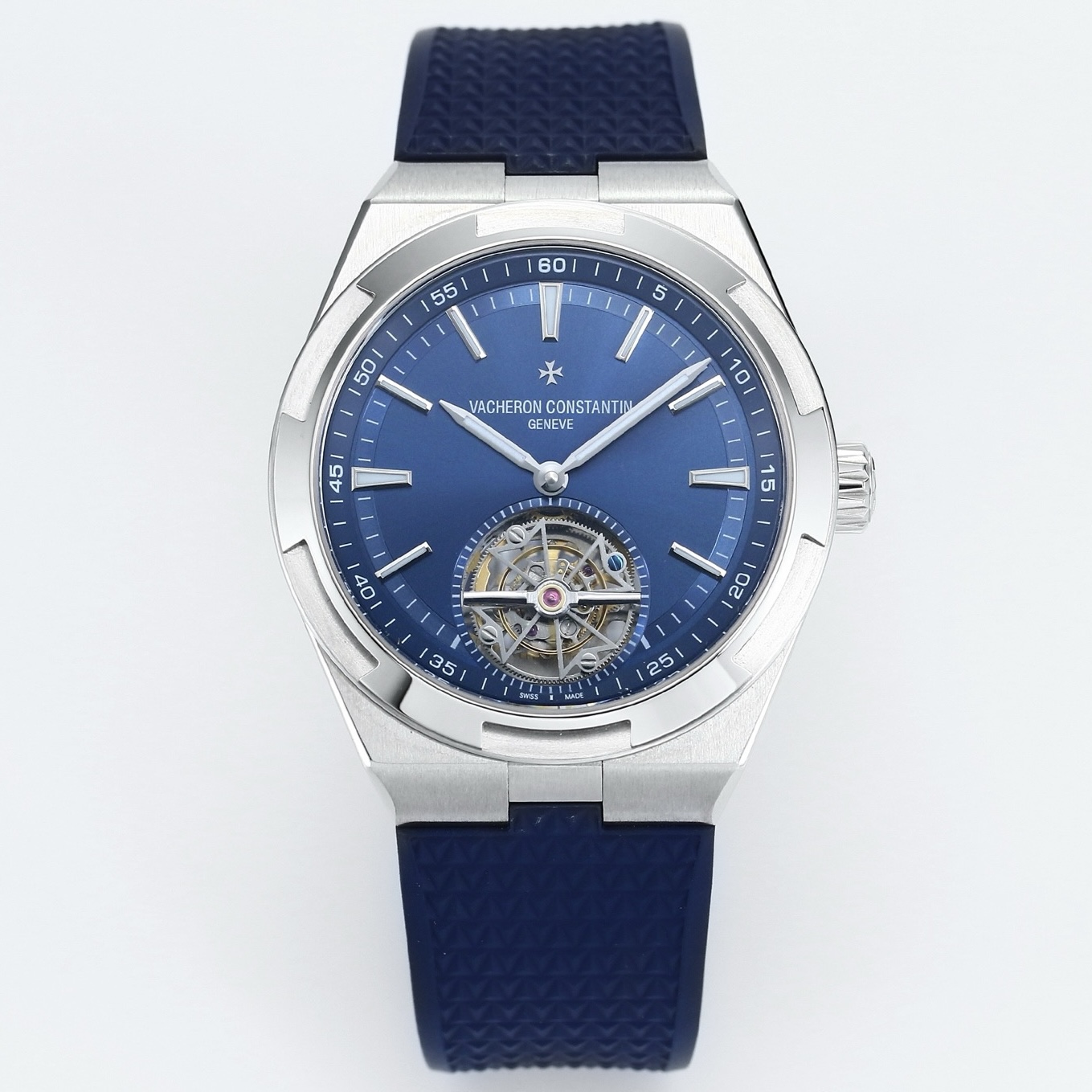 Vacheron Constantin Overseas Tourbillon 42.5mm Blue Dial Automatic Watch