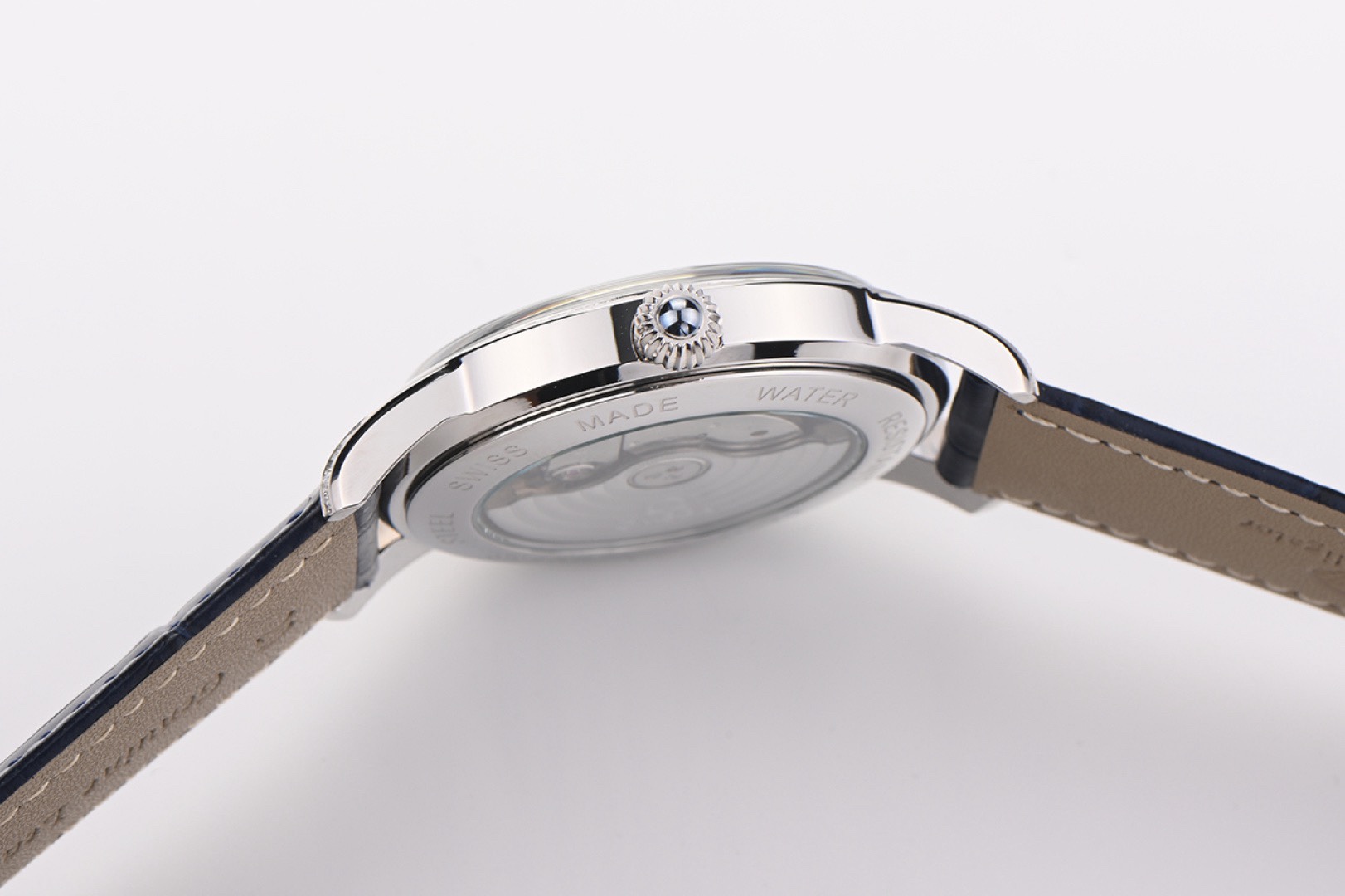 OMEGA Observatory Co‑Axial Master Chronometer Watch | Diamond Bezel, Genuine Leather Strap