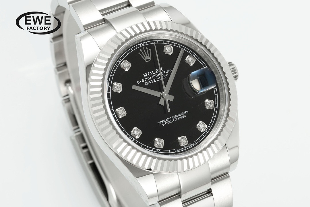 Rolex EWE Factory Datejust 41mm Men Watch, 3235 Automatic Movement, 904L Steel