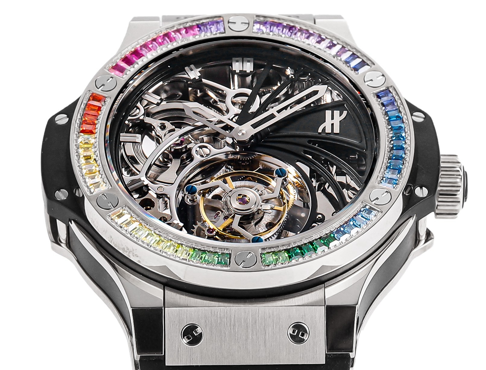 Hublot Big Bang V4 Upgraded True Tourbillon Watch 1:1 Super Clone