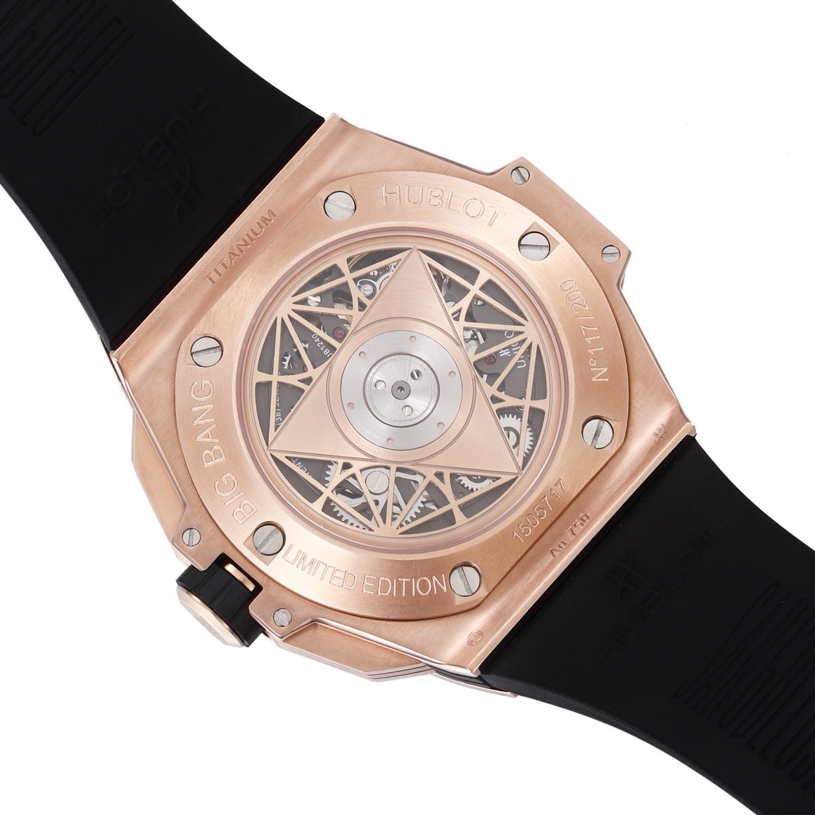 HUBLOT Big Bang Sang Bleu II Watch | BBF Super Clone Titanium Automatic Chronograph Wristwatch