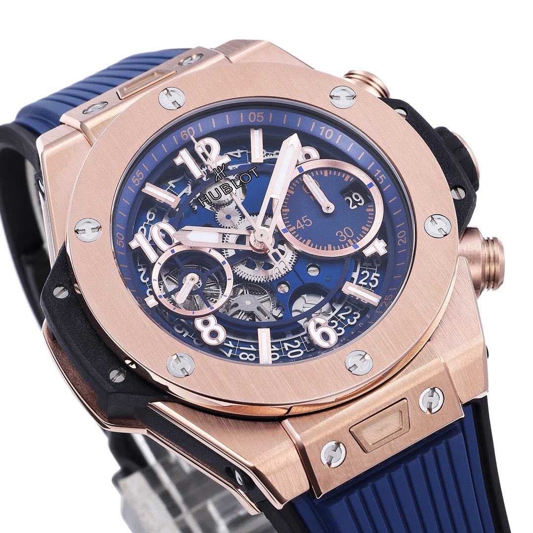 Hublot Big Bang Automatic Chronograph Watch 42mm Titanium Rubber Strap