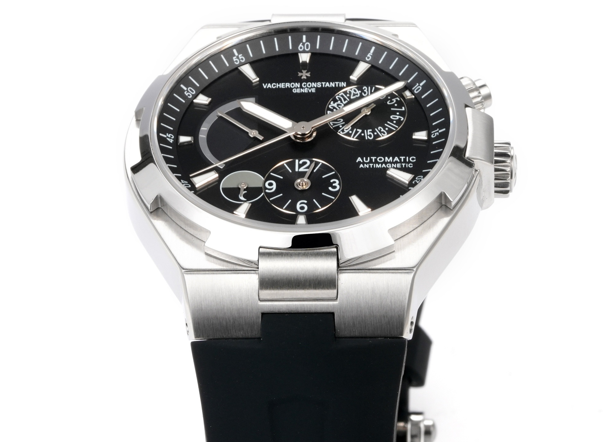 Vacheron Constantin Overseas RW4 Multifunctional Mechanical Watch, 42mm Stainless Steel Casual Business Gentleman Wristwatch