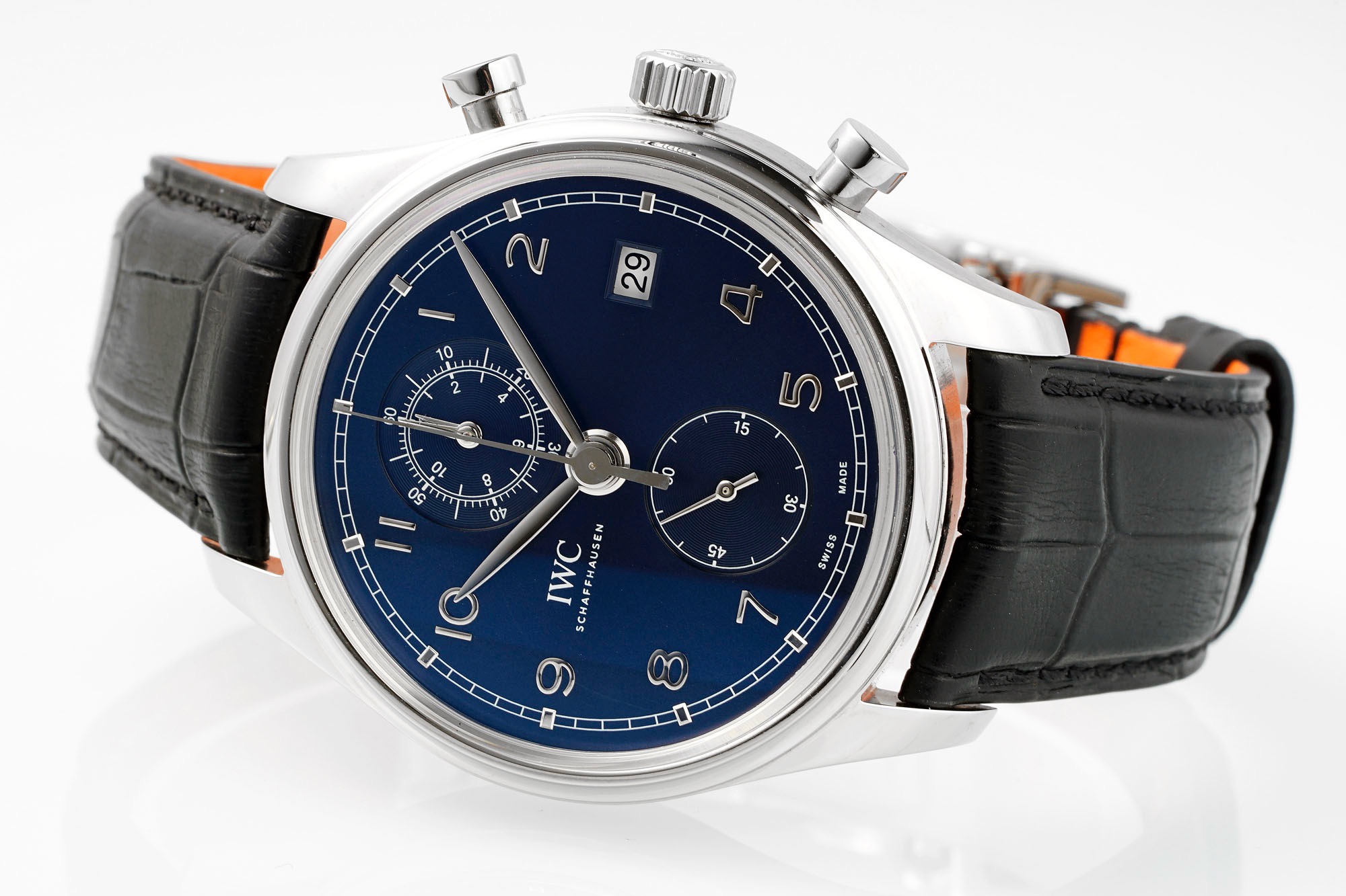 IWC Da Vinci Chronograph Watch 42mm | Modified Cal.89361 Integrated Movement Full Working Functions

