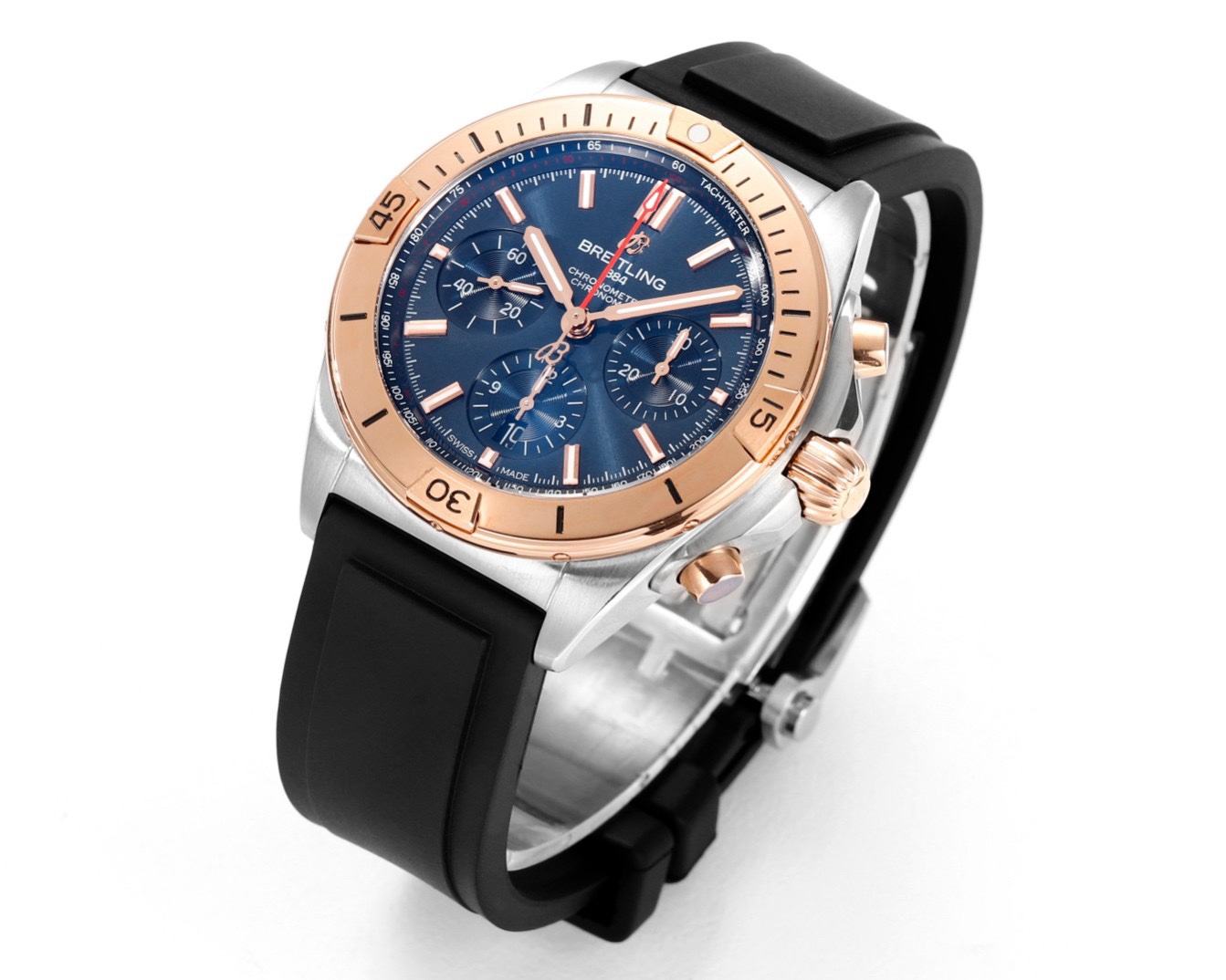 Breitling Chronomat Automatic Watch | BLS New Release 42mm Tricolor Arrows Pilot Watch