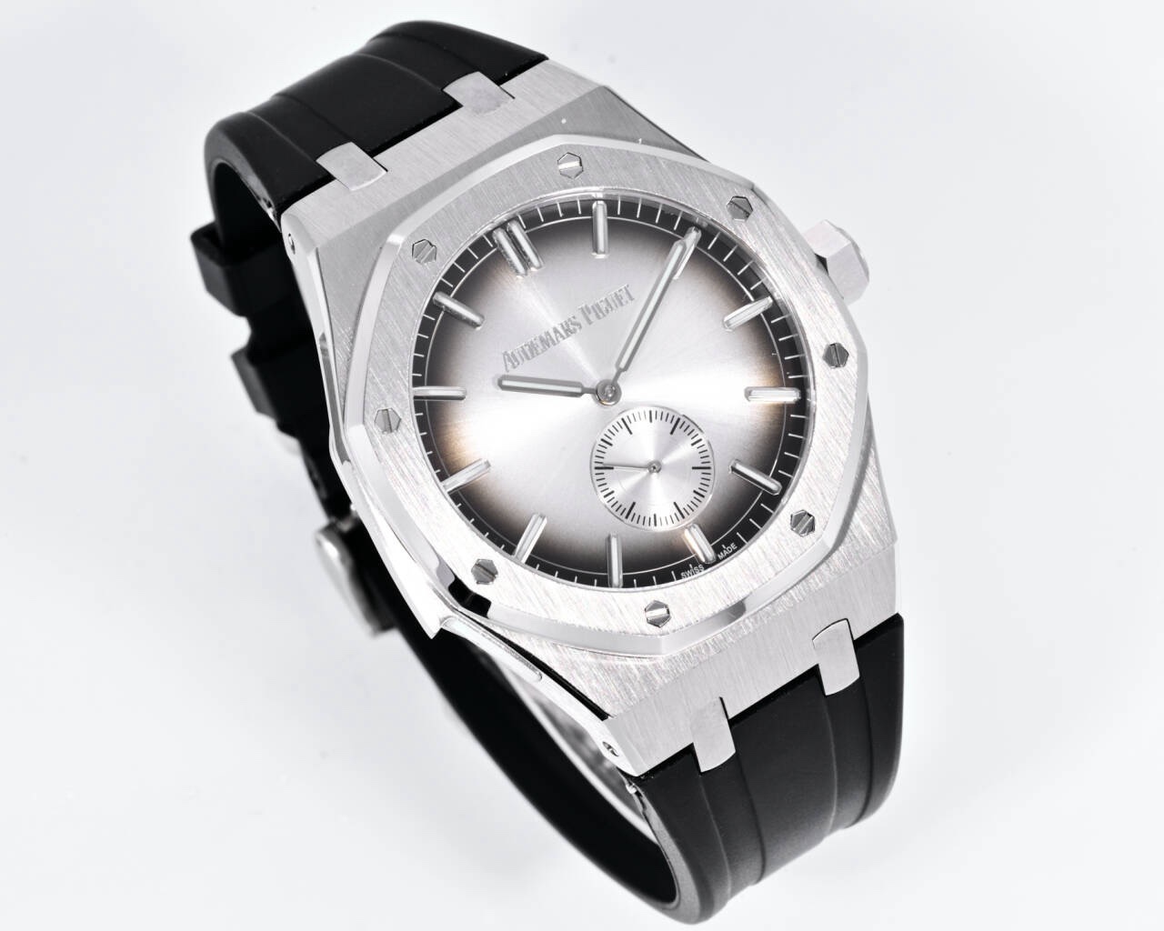 Audemars Piguet Royal Oak 42mm Men Automatic Watch, Rubber Strap, Multi Dials