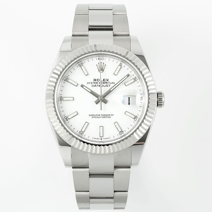 Rolex EWE Factory Datejust 41mm Men Watch, 3235 Automatic Movement, 904L Steel
