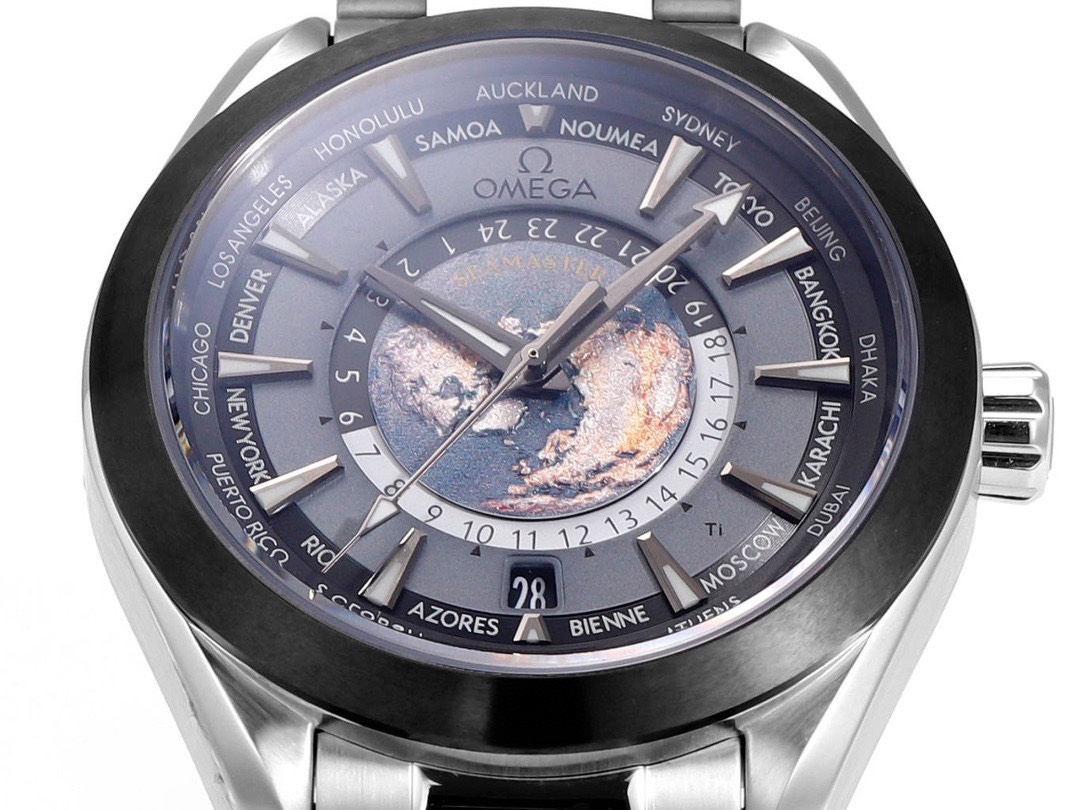 OMEGA Seamaster Worldtimer 43mm Cal.8938 Automatic Watch N1 V2 Upgrade Version