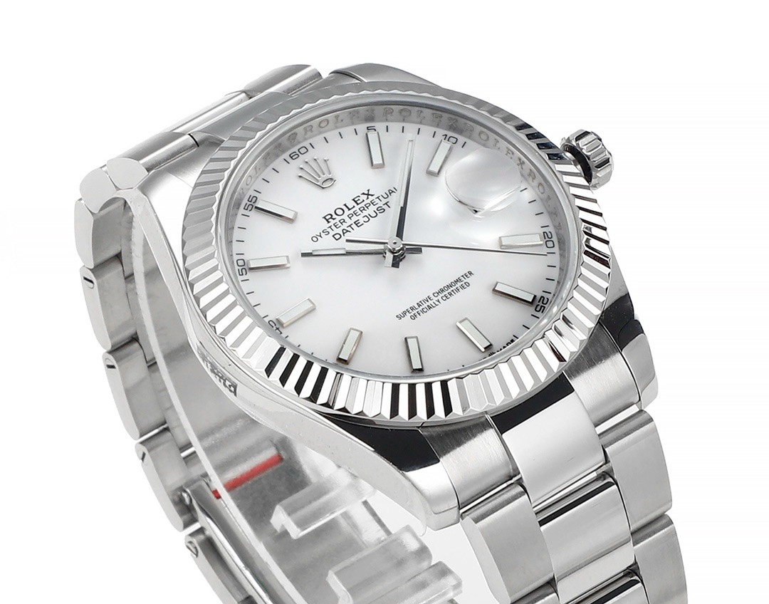 Rolex Datejust 41mm Automatic Watch 3235 Movement 72‑Hour Power Reserve Fluted Bezel