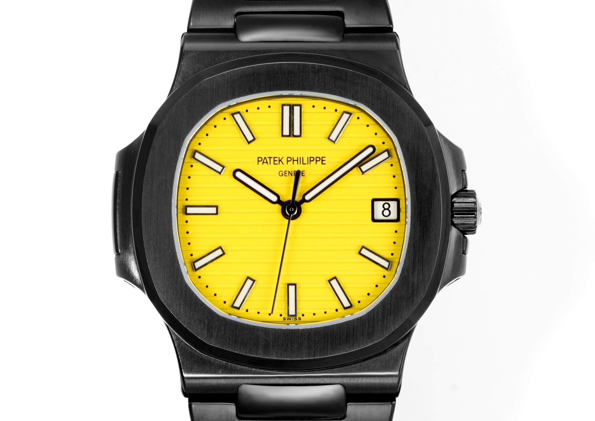 Patek Philippe Nautilus 5711 Black Warrior Limited Color Dial Watch, GR Factory, 40mm, Custom Modified 324 Movement