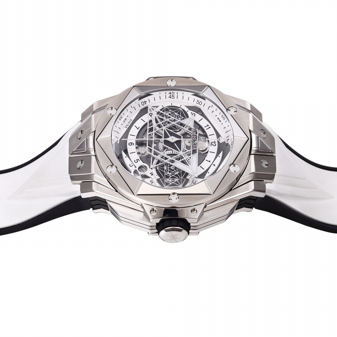 HUBLOT Big Bang Sang Bleu II Watch | BBF Super Clone Titanium Automatic Chronograph Wristwatch