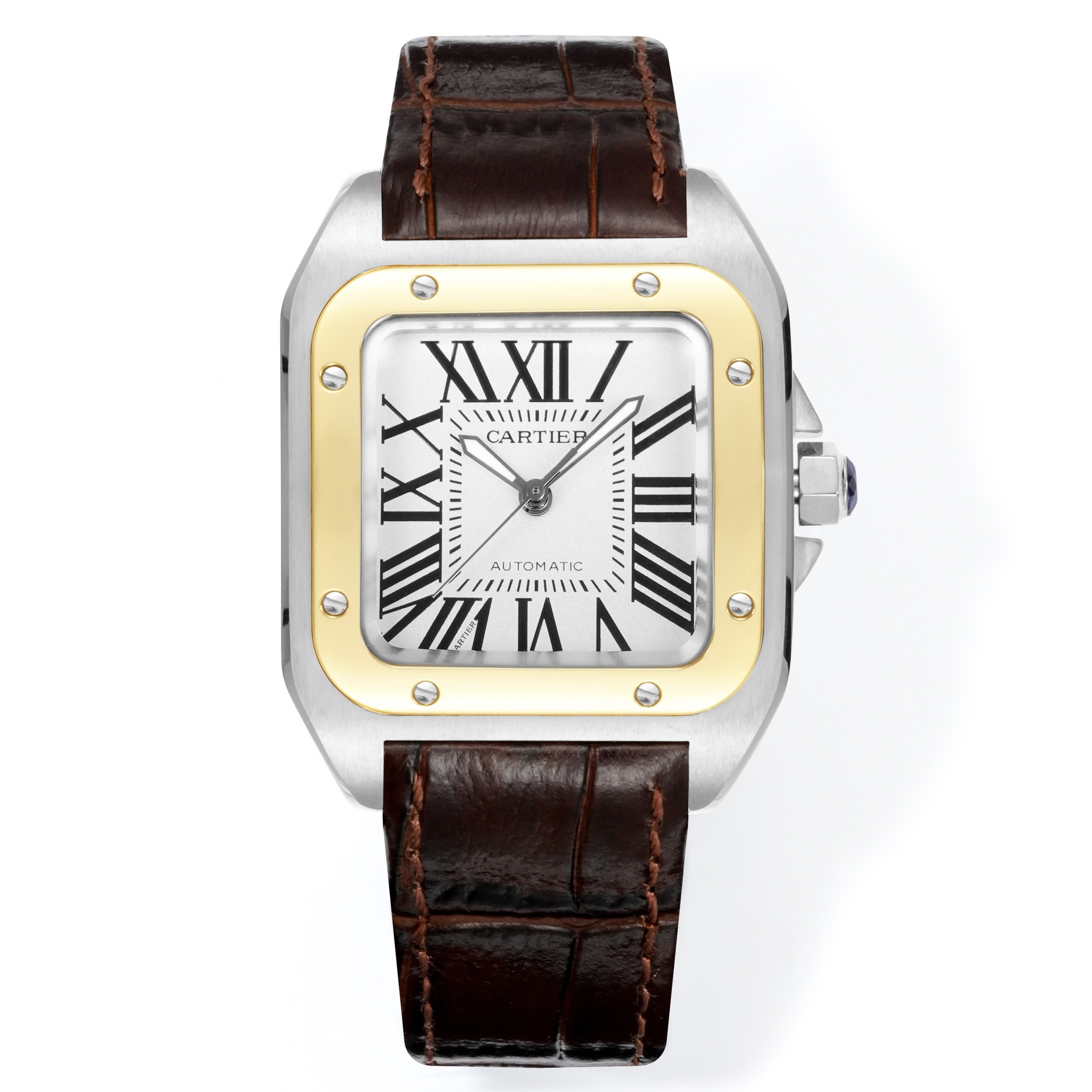 Cartier Santos 100th Anniversary Ladies Automatic Watch, 35.6mm