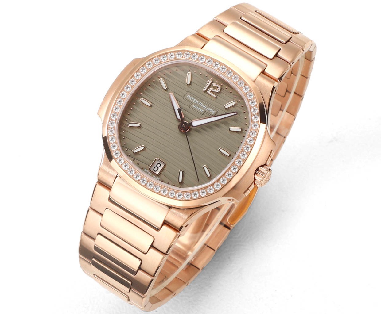 Patek Philippe Nautilus 7118 Ladies Watch | Custom Cal.324SC