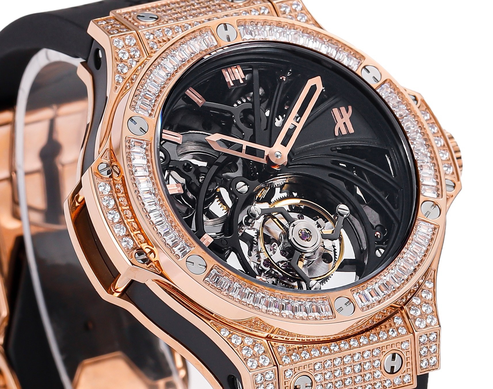 Hublot Big Bang V4 Upgraded True Tourbillon Watch 1:1 Super Clone