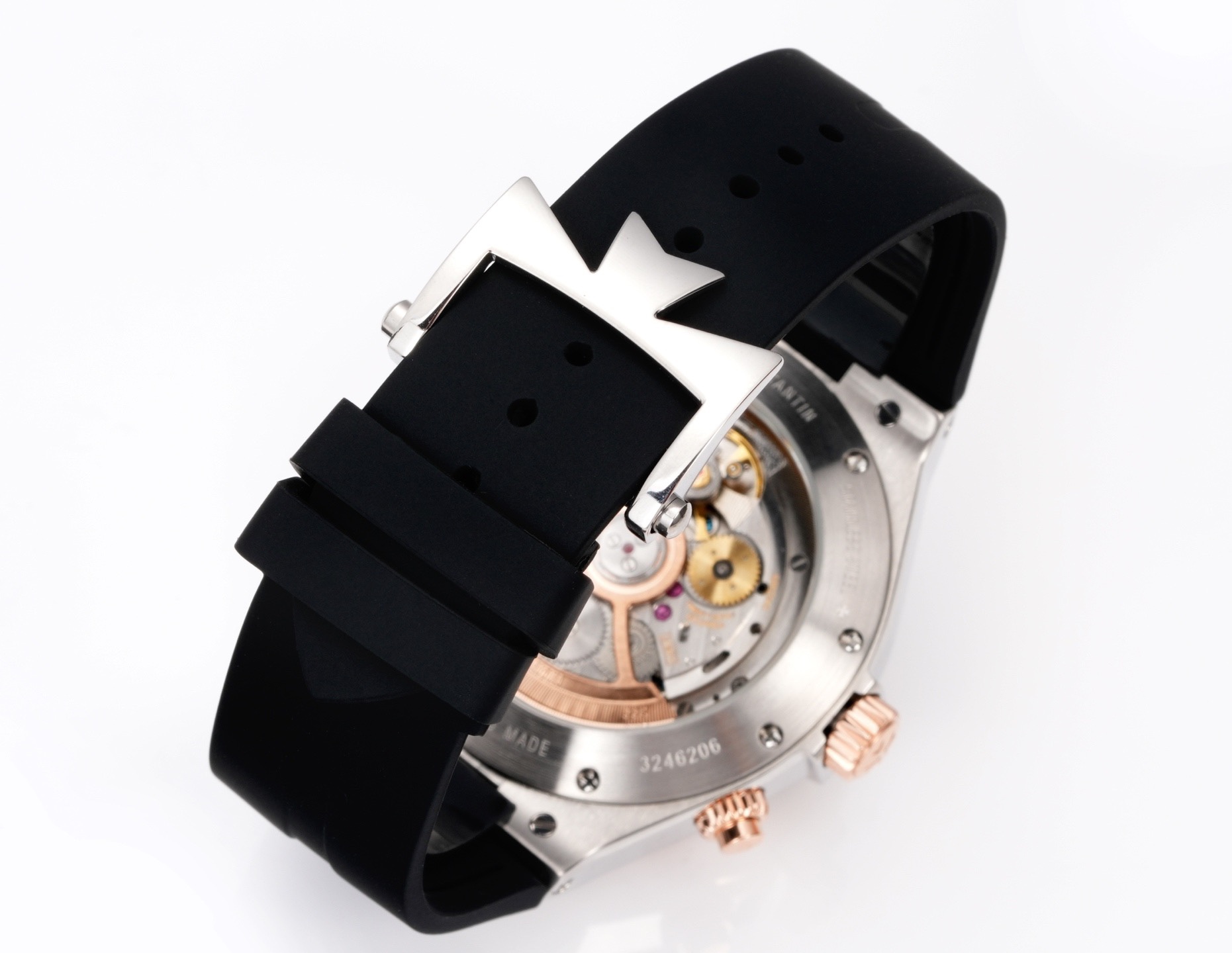 Vacheron Constantin Overseas RW4 Multifunctional Mechanical Watch, 42mm Stainless Steel Casual Business Gentleman Wristwatch