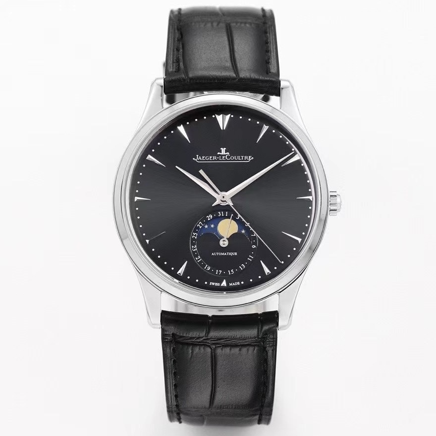 Jaeger-LeCoultre Master Ultra Thin Moon Automatic Watch, Multiple Dial & Case Color Options