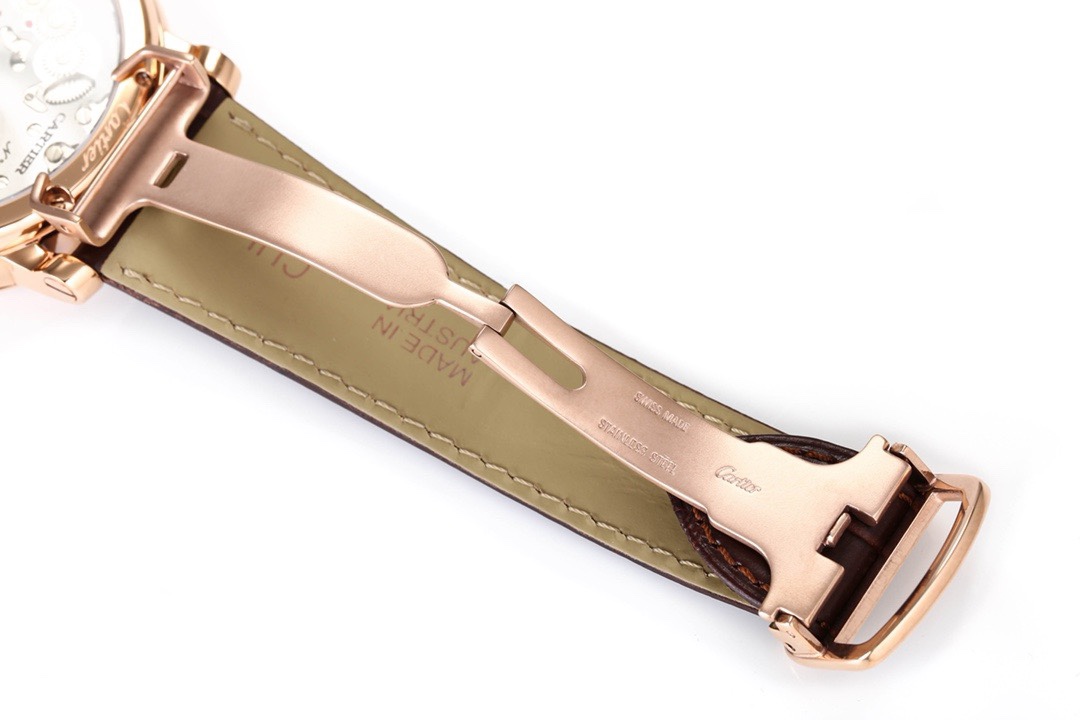 Cartier Rotonde de Cartier Mysterious Watch, Floating Hands Design, 42.5mm, MC 9981 Manual & Automatic Integrated Movement