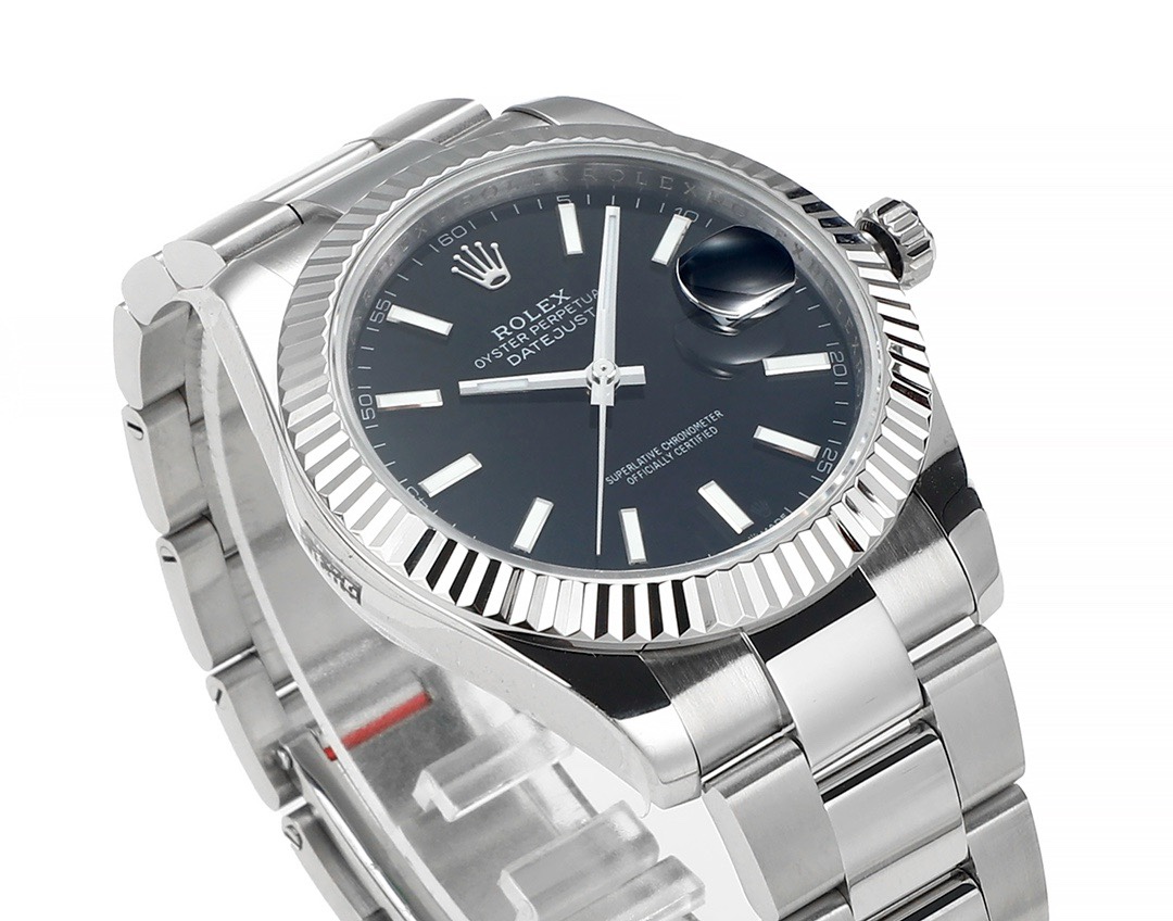 Rolex Datejust 41mm Automatic Watch 3235 Movement 72‑Hour Power Reserve Fluted Bezel