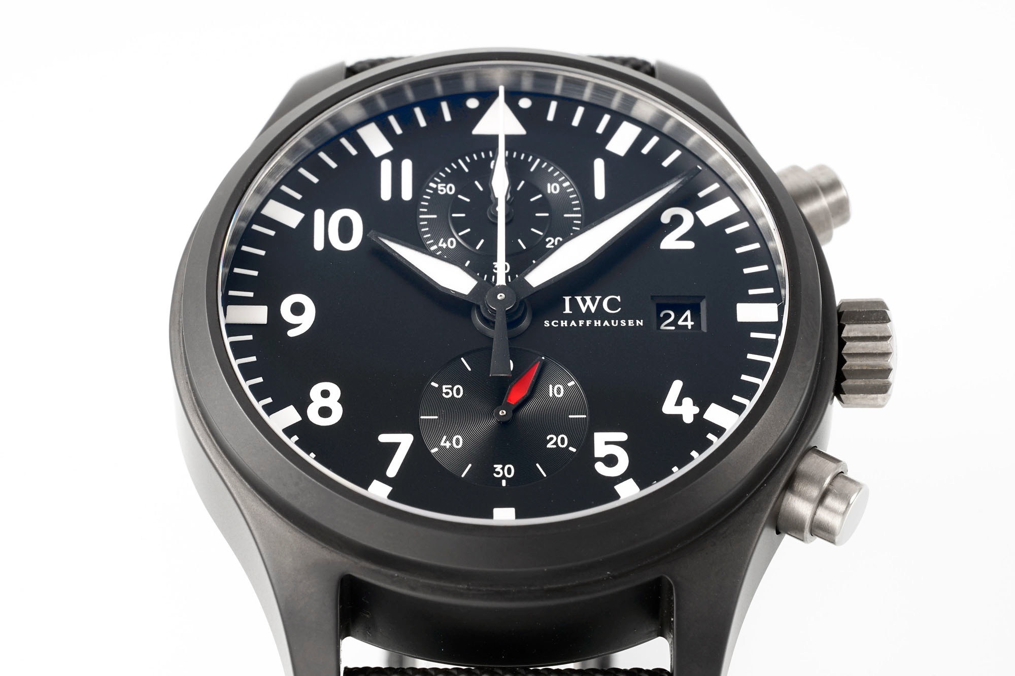 IWC Da Vinci Chronograph Watch 42mm | Modified Cal.89361 Integrated Movement Full Working Functions
