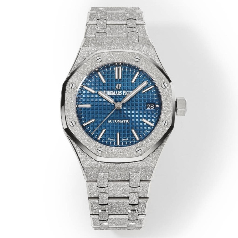 Audemars Piguet Royal Oak 37mm 15454 Frosted Gold Ladies Automatic Watch